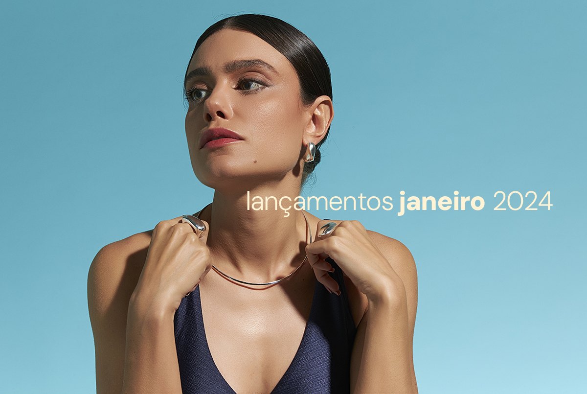 Capa da coleção Lançamentos • Janeiro 2024