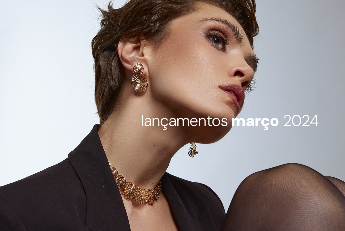 Capa da coleção Lançamentos • Março 2024